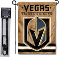 WinCraft Vegas Golden Knights Gold Garden Flag with Pole Stand Holder