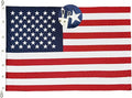 Homissor American Flag 20x38 Ft Large US Flags - Giant United State USA Flag Heavy Duty Outdoor Embroidered Stars for All Weather High Wind Sewn Stripes With Brass Grommets
