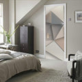 3D Peel and Stick Murals - Three-dimensional Wallpaper - Self-adhesive Removable PVC Waterproof Door Poster for Bedroom Living Room Wall Decoration 31.5 x 78.7 inch