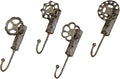 Your Hearts Delight Rustic Metal Garden Faucet Wall Hooks, 2 by 5-1/2-Inch