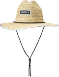 Hurley Men's Straw Hat - Bayside Lifeguard Straw Sun Hat