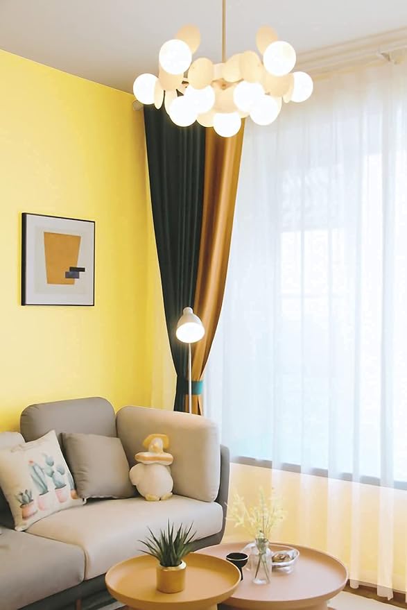 Dimoon 236''x17.7'' Yellow Peel and Stick Wallpaper Contact Paper Modern Self Adhesive Wall Paper Removable Renter Friendly Textured Solid Color Shelf Cabinet Vinyl Roll (236''x17.7'',Yellow)