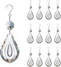 12pcs Crystal Suncatchers, Hanging Crystals Chandelier Prisms for Windows, Rainbow Maker Home Decoration