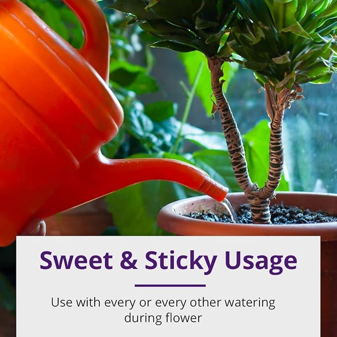 Humboldts Secret Sweet & Sticky – Carbohydrate and Saccharide Energy Source – Enhance Aroma and Flavor of Plants – Potting Soil for Indoor Plants – Energy for Plants – 8 Ounce