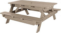 highwood Hometown Picnic Table, 6 Foot, Woodland Brown