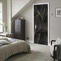 3D Peel and Stick Murals - Three-dimensional Wallpaper Self-adhesive Decals Removable PVC Waterproof Door Poster for Bedroom Living Room Wall Decoration 31.5 x 78.7 inch
