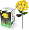 Solar LED Metal Flower Stake Light - Perfect for Your Garden, Patio, Walkway, or Outdoor Living Area - Includes 1 Flower Light
