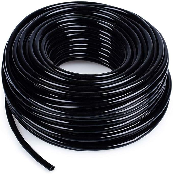 Drip Irrigation kit Plant Watering System Gravity Fed Irrigation Water Drip Setfor Garden Greenhouse Yard Lawn Home or Vacation Use 10M 8/11" Tube 10 Nozzles