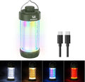 Wurkkos CL01 Camping Lantern Rechargeable, 550LM Waterproof Tent Light with Magnet Base, Up to 300H Runtime,Portable Lantern Flashlight with RGB light,Emergency Camp Light for Hurricane,Hiking,Camping