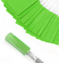 Zozen 50Pack Green Marking Flags, Writable/15x4x5 Inch, Yard Flags for Lawn & Irrigation & Landscape & Sprinkler & Survey & Dog Training.