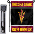 College Flags & Banners Co. Arizona State Sun Devils Garden Flag with Stand Holder