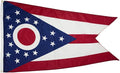 FlagSource Ohio Nylon State Flag, Made in the USA, 3x5'
