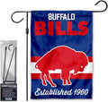 WinCraft Bills Retro Garden Flag and Stand Pole Holder Mount