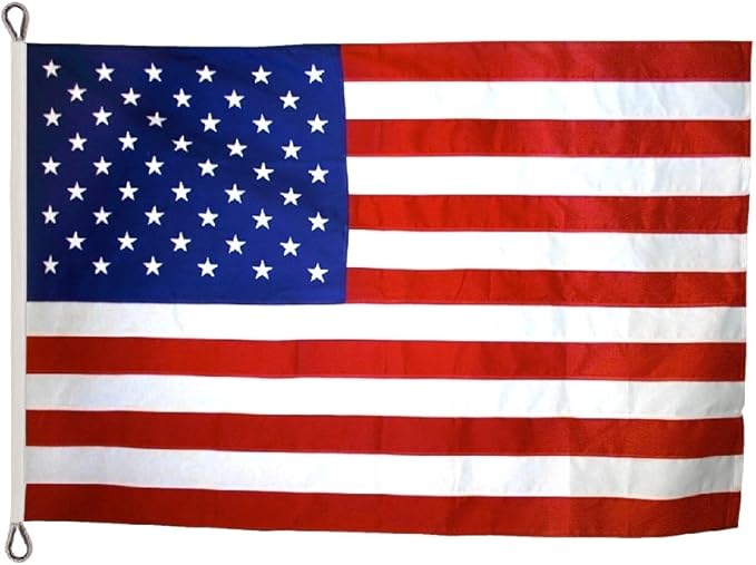 Annin Flagmakers (2415) SolarGuard Nyl-Glo American Flag, Made in USA, 30 x 50 Feet, Nylon