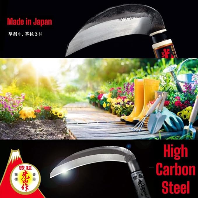 Gardening Weeding Sickle Hand-held Tools [Made in Japan] Japanese Garden Weeder Hand Hoe