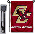 College Flags & Banners Co. Boston College Eagles Garden Flag with Stand Holder
