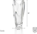Mikasa Cassia Crystal Glass Vase, 12 Inch