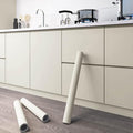 Dimoon 394''x15.7'' Cream Skin Peel and Stick Wallpaper Contact Paper Modern Self Adhesive Wall Paper Removable Renter Friendly Textured Solid Color Cabinet Vinyl Roll (394''x15.7'',Cream Skin)