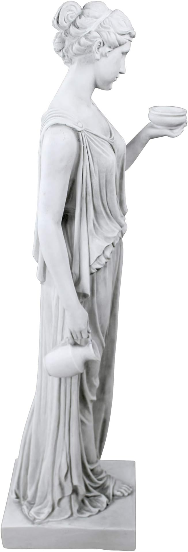 Design Toscano KY71304 Hebe of Youth Garden Statue, Large, Antique Stone