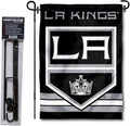 WinCraft Los Angeles Kings Garden Flag with Pole Stand Holder