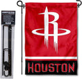 WinCraft Houston Rockets Garden Flag with Stand Holder