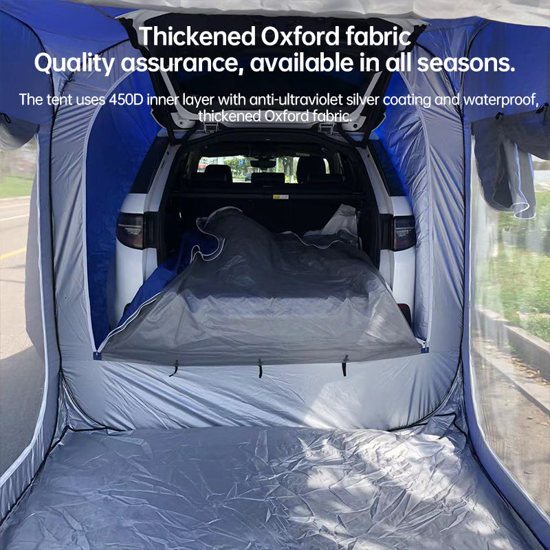 Outdoor Extended SUV Tail Tent Room, Vehicle-mounted Tent, Trunk Tent, Car Rear Trunk Tent
