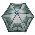 6 Hole Fishing Net Folded Portable Hexagon Network Casting Nets