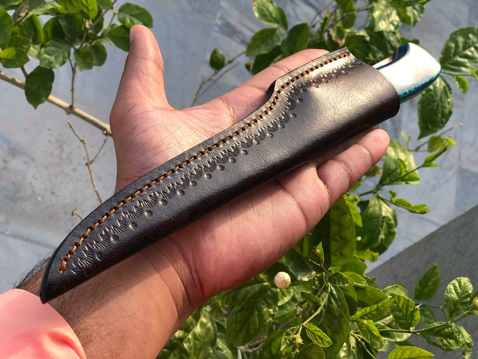 Filleting Knife – 7" Damascus Steel Blade