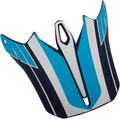 Z1R, Z1R F.I. Visor Kit - Hysteria - Blue/White by Z1R Part 0132-1359