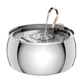 4L Water Drop Large Capacity Pet Stainless Steel Water Dispenser
