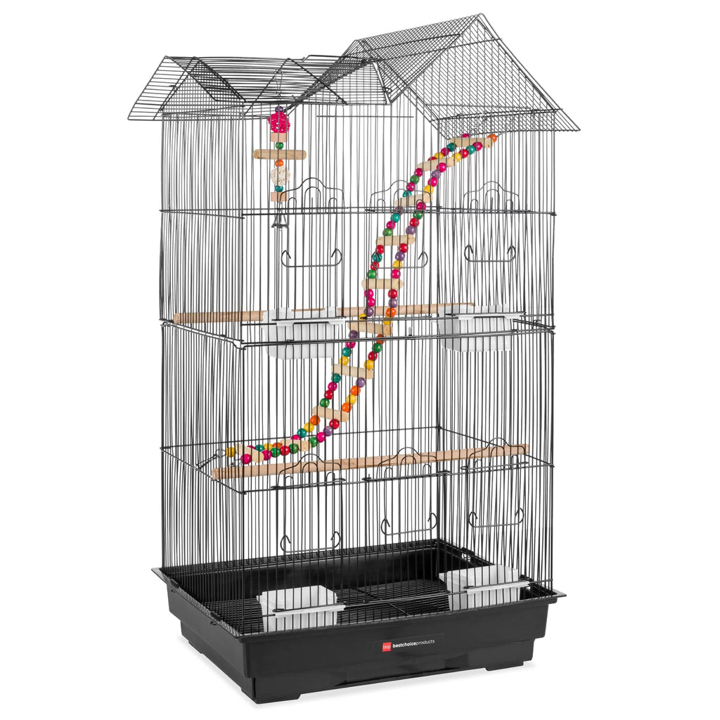 36In Indoor/Outdoor Iron Bird Cage for Parro