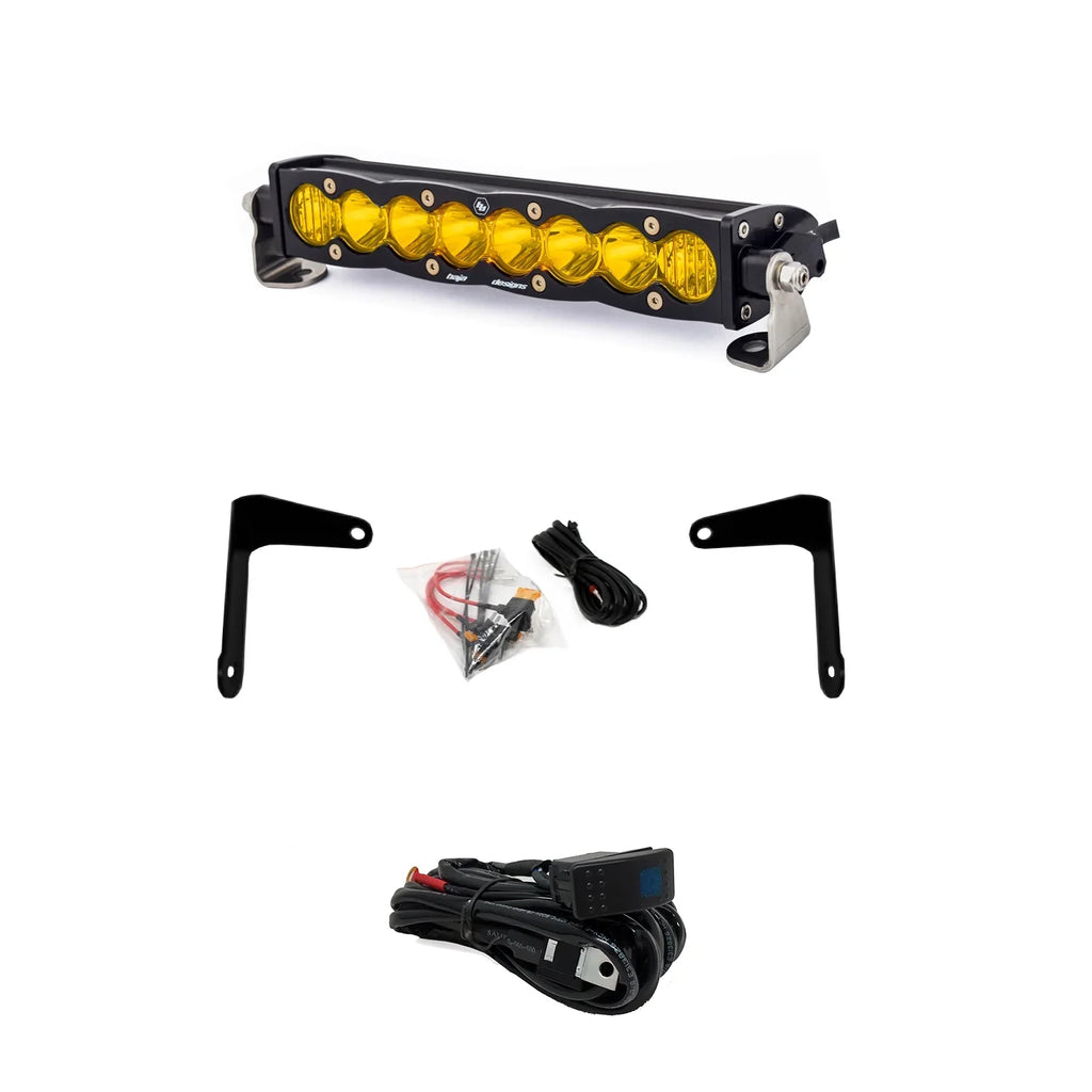 Baja Designs S8 10" Shock Tower Light Bar Mount Kit for 17-22 Can-Am Maverick X3