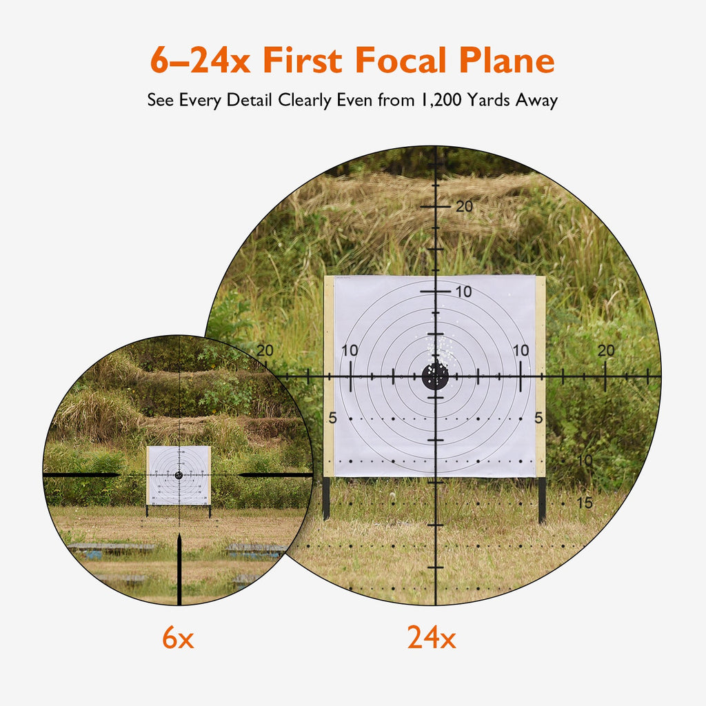 Gunnr Heimdall HD 6-24x50 FFP Rifle Scope