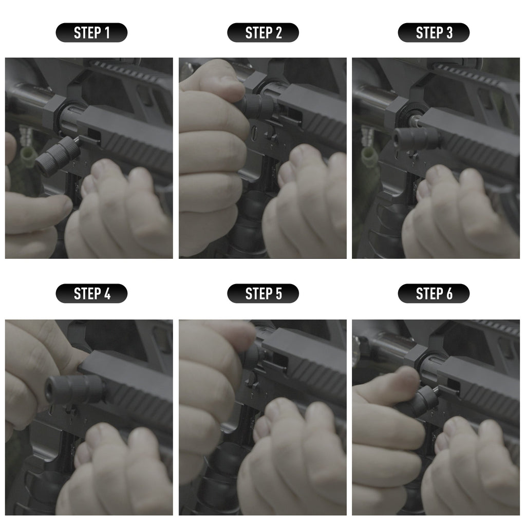 Pinty Nightfall MKII - 22 Cal Regulated PCP Pellet Gun Air Rifle with 850 fps Velocity & Picatinny Rail