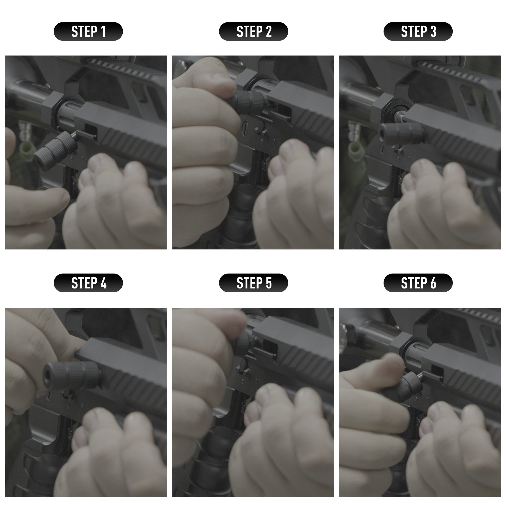 Pinty Nightfall MKII - 22 Cal Regulated PCP Pellet Gun Air Rifle with 850 fps Velocity & Picatinny Rail