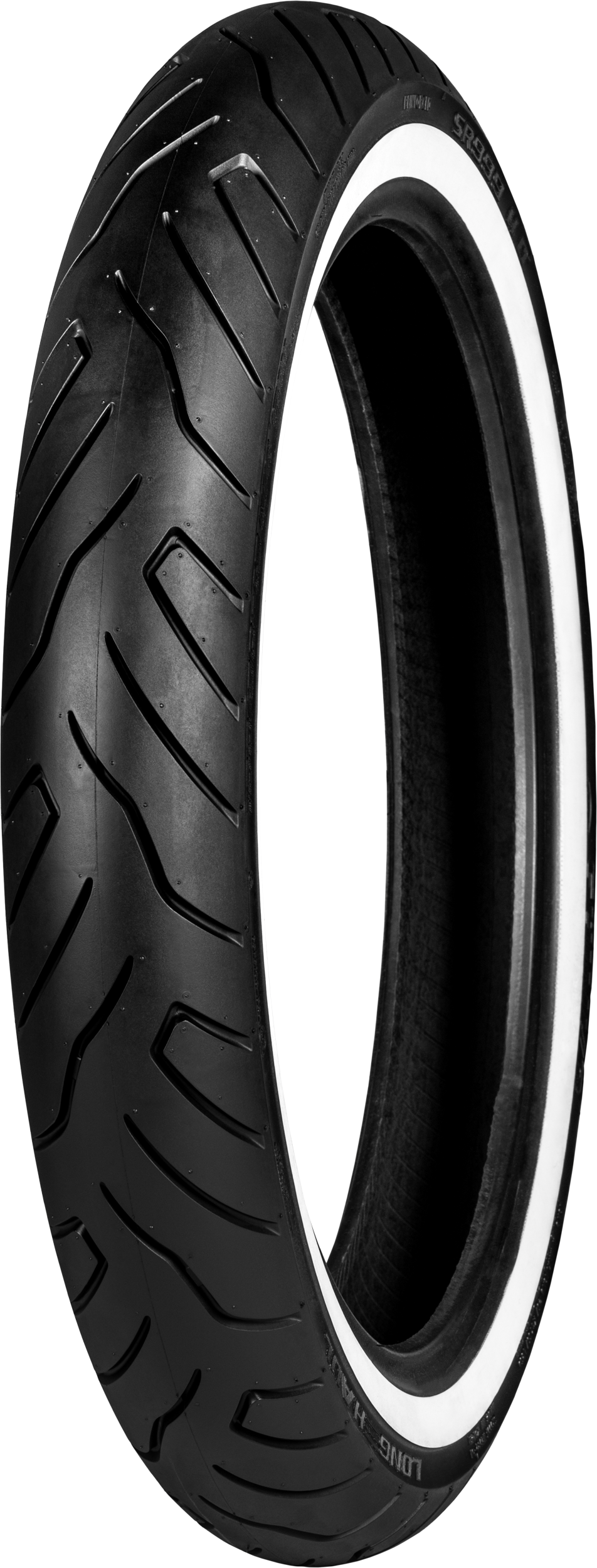 SHINKO, Shinko SR999 Long Haul White Wall Tire for Cruiser Motorcycles - 21-inch Front, 90/90 21 54H Bias Tire