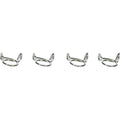 ALL BALLS, All Balls Hose Clamps Refill Kit 4-Pack - Durable and Reliable Hose Clamp Replacement