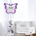 Sympathy Gifts for Loss of Sister, Sister Memorial Crystal Suncatcher Rainbow Maker,Memorial Gifts for Loss of Sister, in Memory of Sister, Bereavement Gifts for Loss of Sister