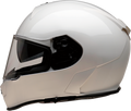 Z1R, Z1R Warrant Helmet - White Large by Z1R with Polycarbonate Shell and Sun Visor