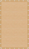 VICLLAX Shade Fabric Sun Shade Cloth Privacy Screen with Grommets for Patio Garden Pergola Cover Canopy 12x20 FT, Wheat
