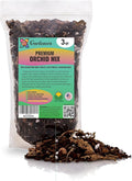 Premium Orchid Soil Mix by Gardenera - Hand Mixed New Zealand Pinus Radiata 100% Natural Potting Soil Bark Mix - for Phalaenopsis Orchid - 3 Quart - Made in USA