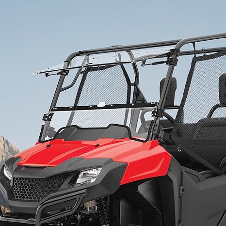 Kemimoto UTV 2-IN-1 Flip Windshield Honda Pioneer 700 / 700-4