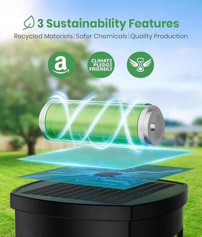 Solar Pathway Lights Outdoor Waterproof 4 Pack Upgraded Solar Walkway Landscape Lighting Outside Driveway Lights,Auto On/Off for Yard Lawn Patio (Cool White)