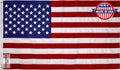 Carrot-Top Patriarch Polyester American Flag for Outside & Inside 3x5 - US Flag, Outdoor, United States Flag Made in USA, Heavy Duty w/Brass Grommets