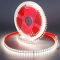 24V 65.6ft/20m LED Strip Light Natural White 4000K 2400LEDs High Brightness 12000LM SMD2835 Flexible No-Waterproof IP20 LED Tape for Kitchen Backyard Hallways Stairs Decoration(No Power Supply)