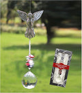 Crystal Garden Suncatcher Hanging Crystals Ornament for Window Rainbow Maker Prisms Home Decor Gift Boxed Sun Catcher Gift Idea for Mom Friends Grandma,Angel