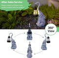 Goodeco Elephant Statue for Garden Decor with Gift Appeal - Ideal Gifts for Women, Mom or Birthdays, Beautifully Crafted Outdoor & Home Decor to Wow Your Guests (11" Elephant)