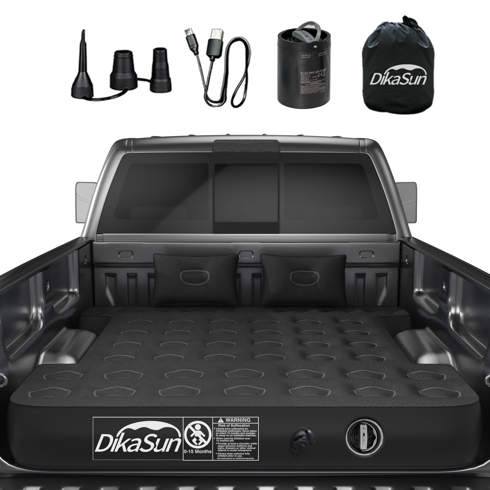 DikaSun GMC  5.5-5.8ft | 6-6.5ft  Truck Bed Air Mattress