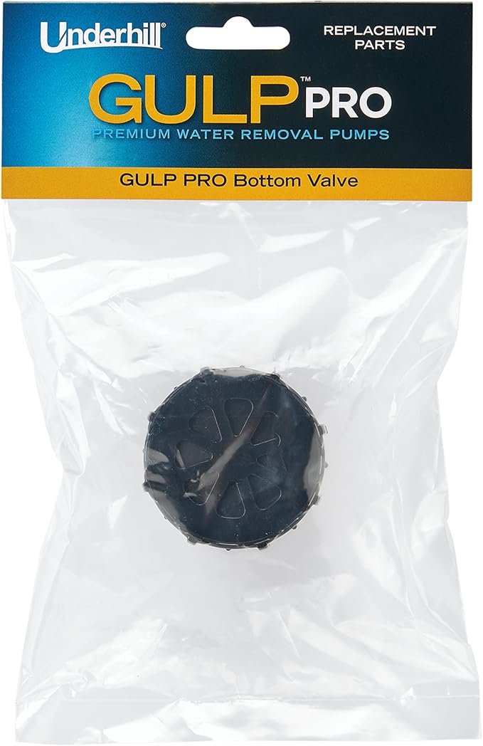 Underhill Bottom Valves for Water Pump Big Gulp Pro 36 Inch and Gulp Pro 22 Inch Pumps, Replacement Parts, Repair, Fluid Transfer, A-GRPBV