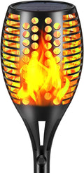 Aityvert Upgraded Larger Solar Torch Lights, Waterproof Outdoor Dancing Flames Lights, Flickering Flames Garden Lights, Landscape Decoration Pathway Patio Lights 43" 96 LED (1 Pack)